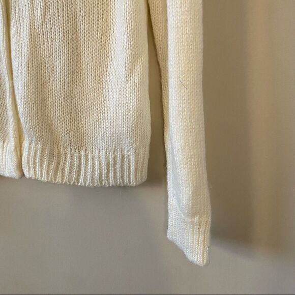 Sophyline & Co- Metallic Detail Top Button Front Cardigan - Picture 11 of 13